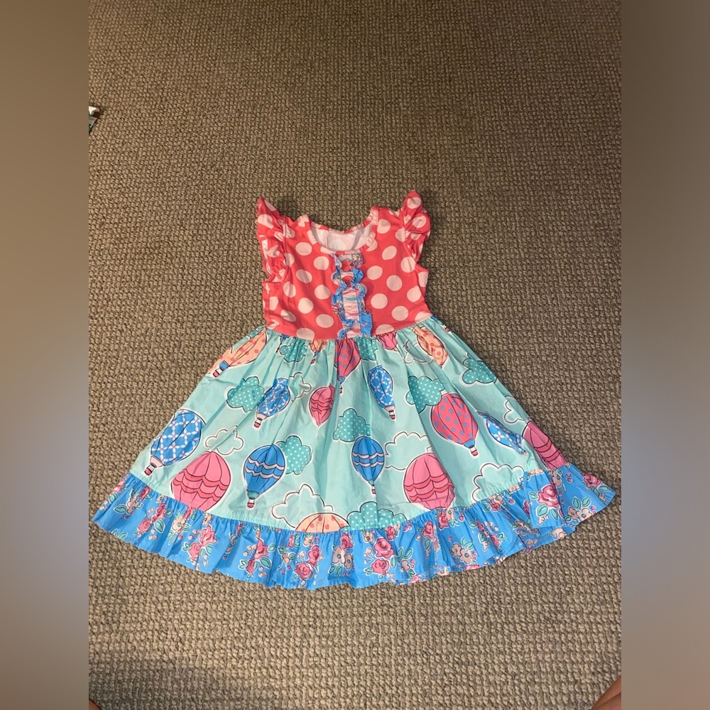 ELEANOR ROSE HOT AIR BALLOON DRESS!! SIZE 5T